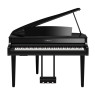 Yamaha Clavinova Digitalpiano Digitalflügel CLP 865GP - schwarz hochglanzpoliert, Ansicht: frontal