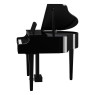 Yamaha Clavinova Digitalpiano Digitalflügel CLP 865GP - schwarz hochglanzpoliert, Ansicht: seitlich