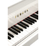Yamaha GB1 SC3 Silent Flügel in weiss, Ansicht: Klaviatur
