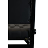 Pianelli Exklusiver Pianostuhl mit Lehne, schwarz poliert, Polster aus Kunstleder, Ansicht: Rückenlehne