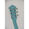 Pianelli, Ibanez AS63-MTB semiakustische E-Gitarre, Mint Blue, Minz Blau