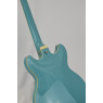 Pianelli, Ibanez AS63-MTB semiakustische E-Gitarre, Mint Blue, Minz Blau
