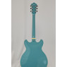 Pianelli, Ibanez AS63-MTB semiakustische E-Gitarre, Mint Blue, Minz Blau