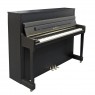 Kawai E-200 Klavier schwarz matt, Ansicht: schräg frontal 