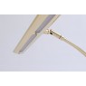 Klavierlampe LED Messing poliert