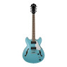 Pianelli, Ibanez AS63-MTB semiakustische E-Gitarre, Mint Blue, Minz Blau