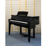 Pianelli Yamaha N1X Avant Grand Hybrid Piano gebrauchter Mietrückläufer, Ansicht: frontal