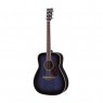 Westerngitarre Yamaha FG720S OBB Oriental Blue Burst 