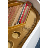 Steinway & Sons Flügel, O-180, weiss Hochglanz, Baujahr 1901, Ansicht: Details und Saiten
