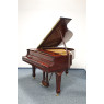 Pianelli Steinway & Sons Flügel, S-155, Palisander, gebraucht, Bj. 1945, Ansicht: geschlossene Tastenklappe