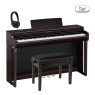 Yamaha CLP 825 R E-Piano - Rosenholz - im Set mit Klavierbank und Stereokopfhörern kaufen bei Pianelli.de