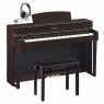 Yamaha ePiano CLP645 Rosenholz Testsieger im Set