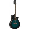 Yamaha APX600 OBB Oriental Blue Burst Westerngitarre mit Tonabnehmer