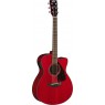 Yamaha FSX800C RRII Ruby Red Westerngitarre mit Tonabnehmer