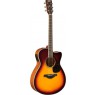 Yamaha FSX820C BSII Brown Sunburst Westerngitarre mit Tonabnehmer