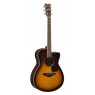 Yamaha FSX830C BS Brown Sunburst Westerngitarre mit Tonabnehmer