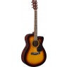 Yamaha Westerngitarre FSX315C Tobacco Brown Sunburst Gitarre mit Tonabnehmer