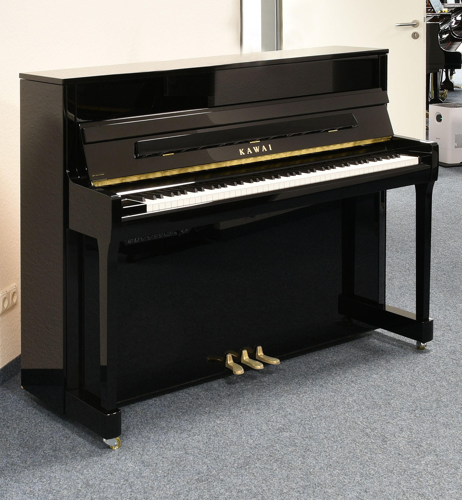 Kawai K200 ATX3 Klavier mit Kopfhorer Anytime 2 Jahre alt Mietrucklaufer Musikinstrumente und Musikzubehor
