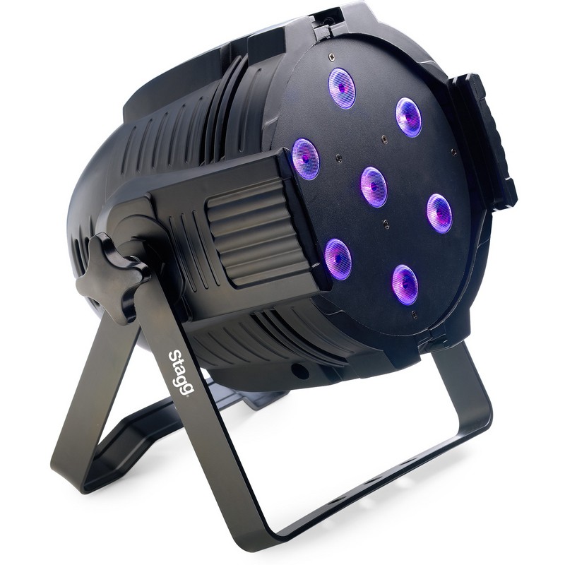King LED Spotlight 7 x 10W RGBW 4in1 LEDs LED Scheinwerfer, Spot