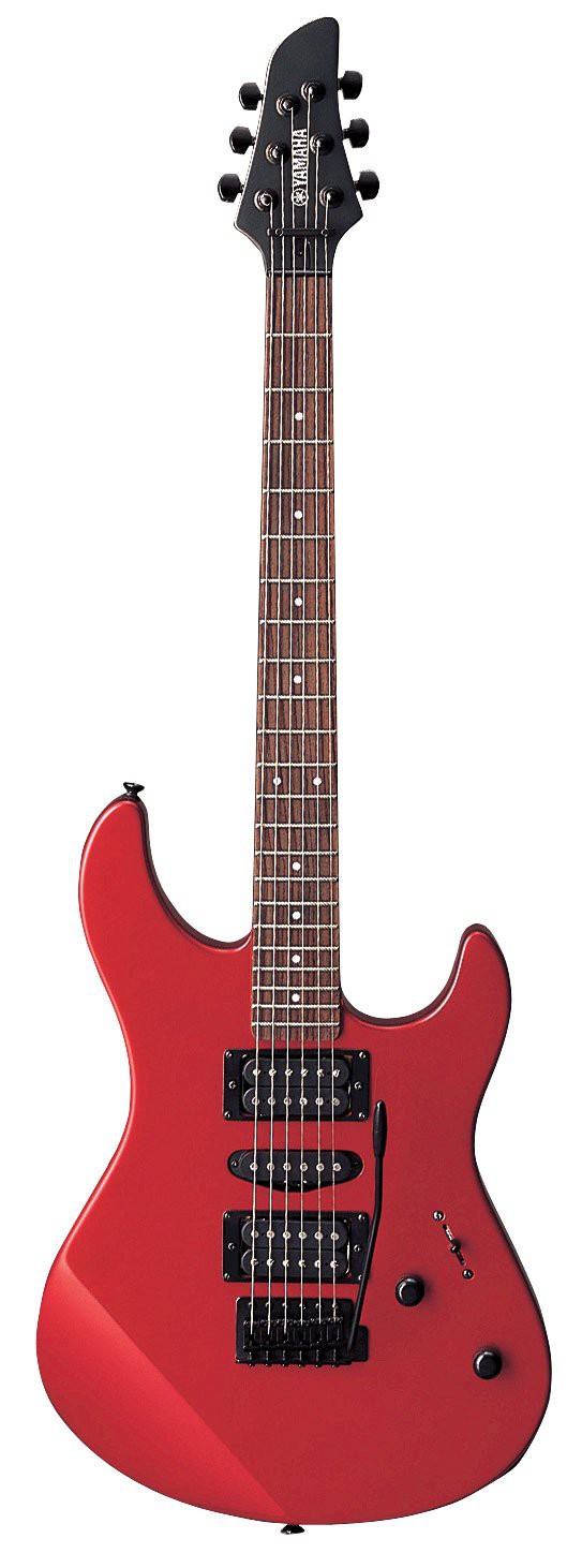Yamaha E-Gitarre RGX 121 Z, rot - Musikinstrumente und Musikzubehör