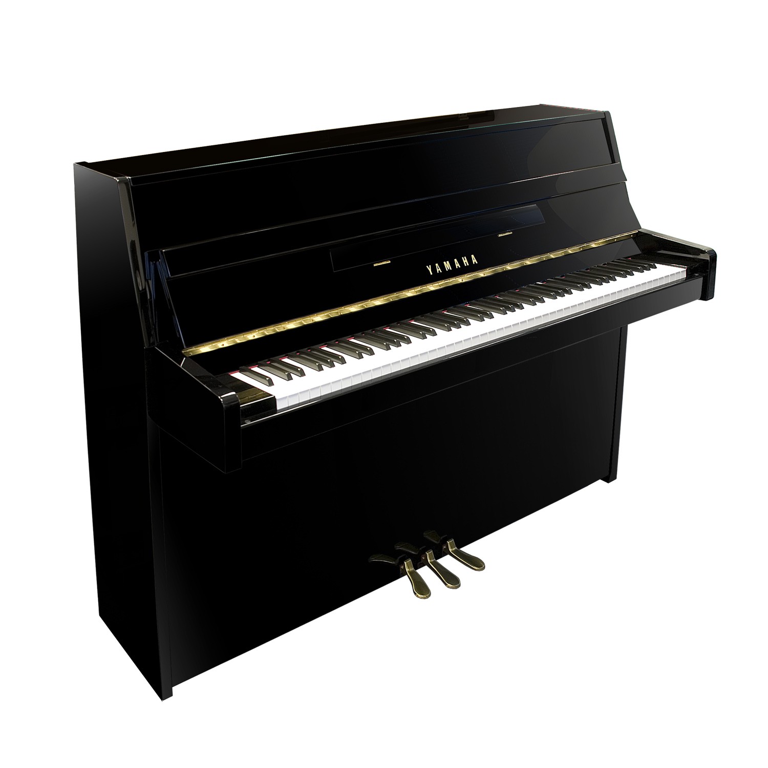 Yamaha B1 Klavier - schwarz poliert - Musikinstrumente und Musikzubehör