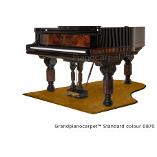 Pianocarpet Flügel Teppich Maßanfertigung