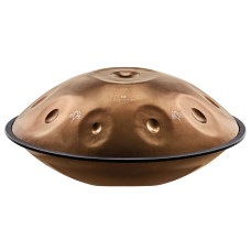 Meinl Handpan, Edelstahl, E La Sirena, 10 Töne, 432 Hz, Vintage-Kupfer, Graviertes Design