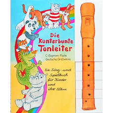 Die kunterbunte Tonleiter auf der Blockflöte
