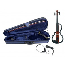 GEWA E-Violine in rotbraun