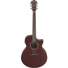 IBANEZ AE 6-Saiter in Burgundy Flat