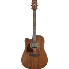 IBANEZ Artwood Akustik Serie 6-Saiter Westerngitarre Lefty in Open Pore Natural