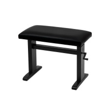 Kurbelbank B8, schwarz matt, Velour schwarz