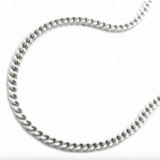 Halskette Kette, silberne Panzerkette Silber 925, 36cm
