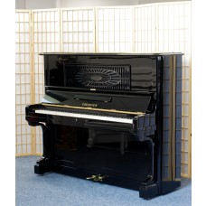 C. Bechstein Klavier 129 cm, gebraucht, Generalreparatur, schwarz mit Garantie