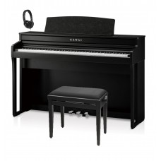 Kawai CA-49 B - Digitalpiano in schwarz matt im Set