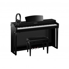 Yamaha CLP 725 schwarz Hochglanz, E-Piano Set
