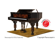 Pianocarpet Flügel Teppich XL Rechteckig - Farbe wählbar - Maßanfertigung
