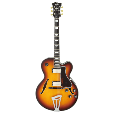 FGN E-Gitarre Masterfield Jazz in Jazz Burst