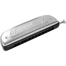 Hohner Mundharmonika Chrometta 12, C-Dur