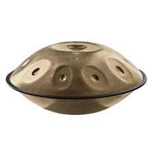 MEINL Sensory Handpan Edelstahl D Amara 10 Töne 440 Hz, Gold