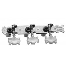 3+3 Lyra Mechanik für Konzert Gitarre  Chrom