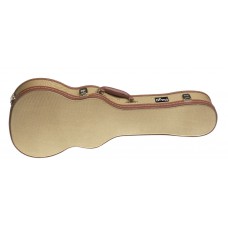 "Gold Tweed" Deluxe-Koffer für Konzert-Ukulele