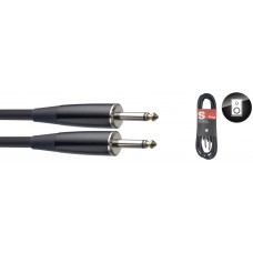 Standard Lautsprecherkabel - Klinke/ Klinke - 10 m - schwarz