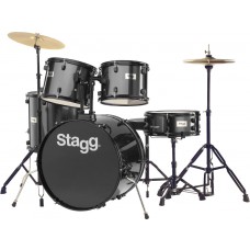 Schlagzeug 22" TIM122B BK, Drumset, komplett, schwarz