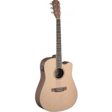 Asyla Dreadnought-Gitarre mit Tonabnehmer