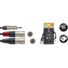 1M/3F SPLIT miniST PL-2XLRm DL