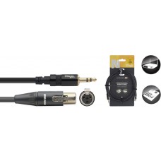 N-Serie Audio Cable - Stereo Mini Phono Stecker / Mini 4pin XLR F