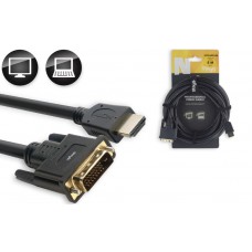 N-Serie HDMI 1.4 an DVI Dual Link Kabel, 5 Meter