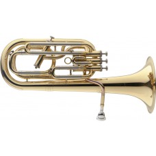 B-Bariton, (3+1), Goldmessing und Silber, im Softcase