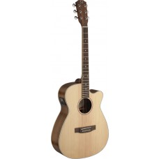 Asyla Serie, E/A Auditorium-Gitarre m. Cutaway u. massiver Fichtendecke